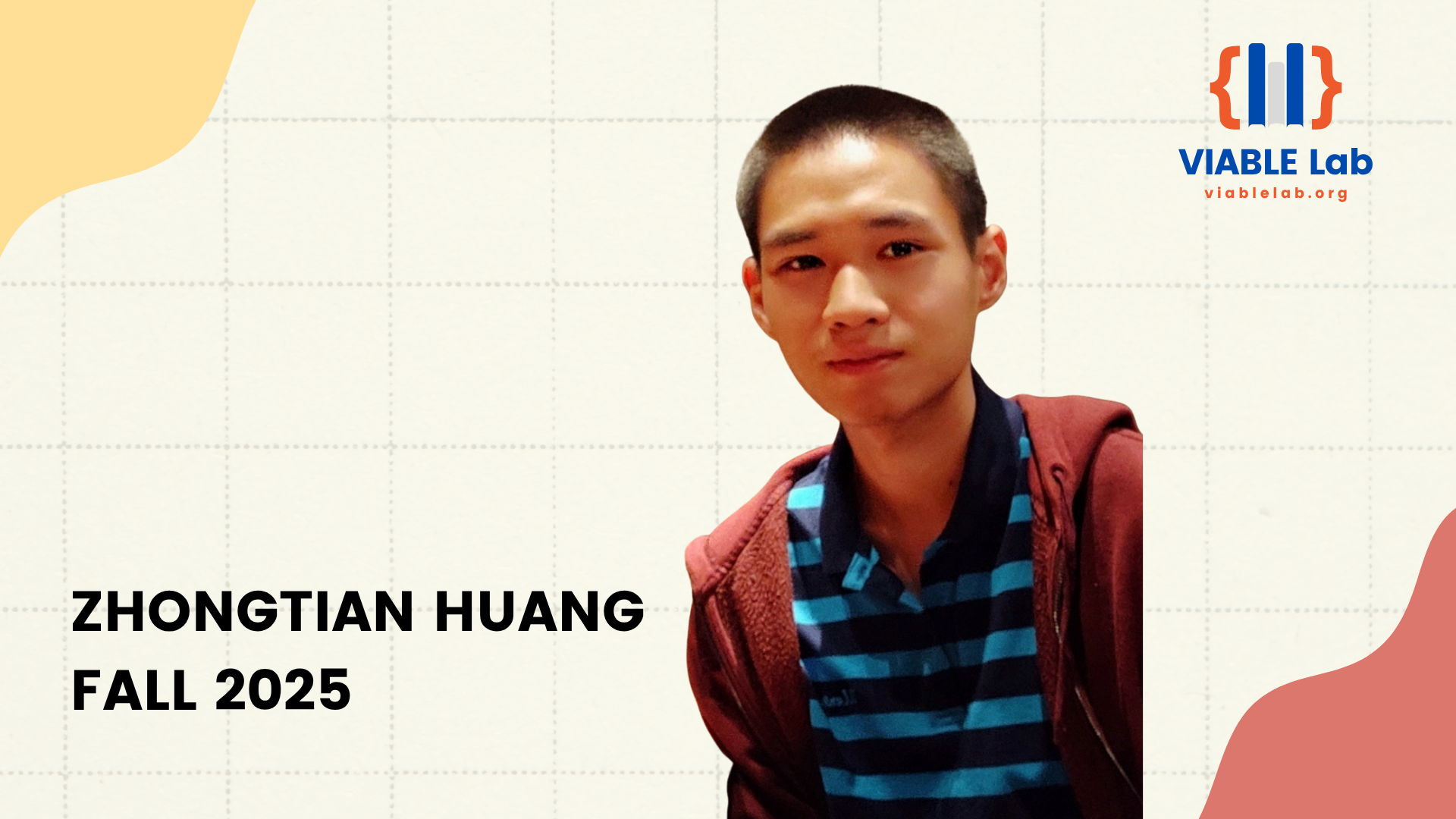 Zhongtian Huang Portrait