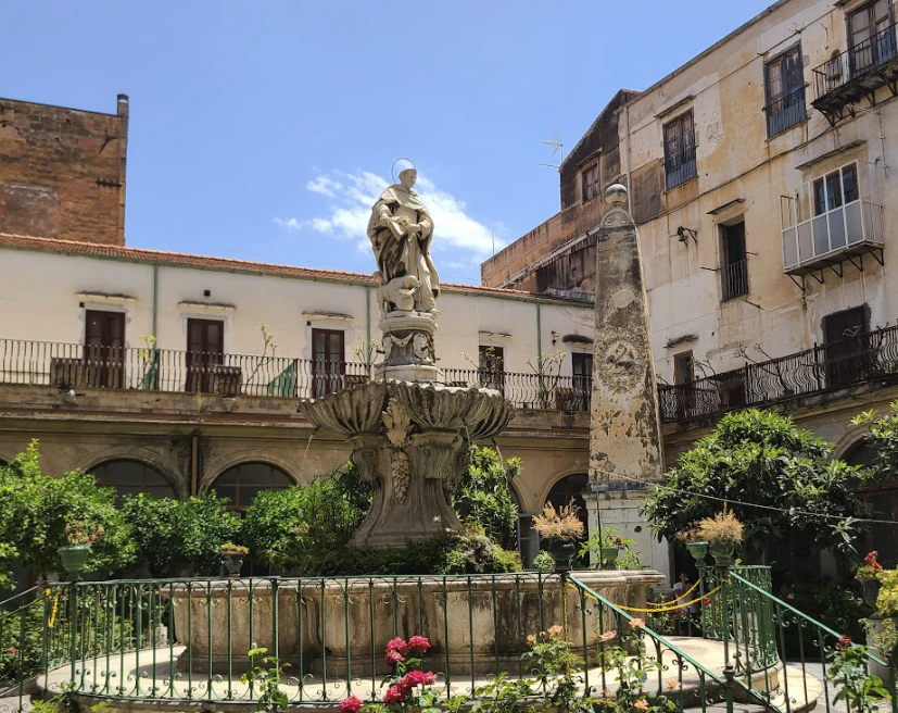 Palermo Courtyard Fountain