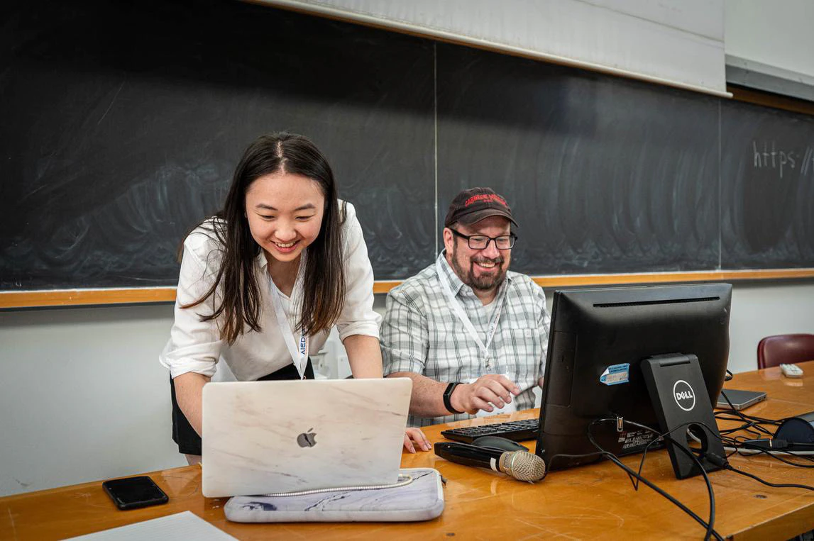 Shan Zhang at CSEDM Workshop