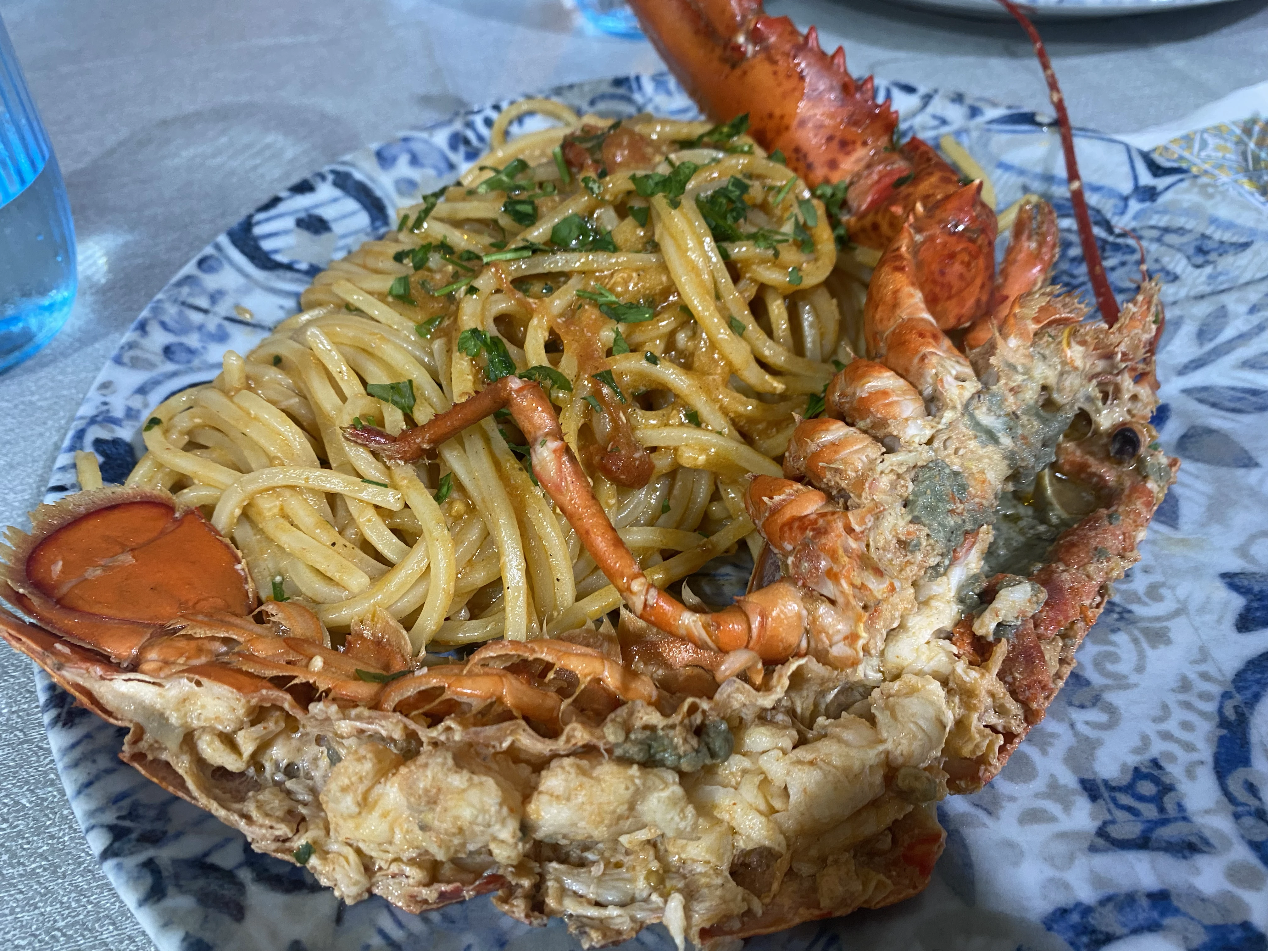 Sicilian Lobster Pasta