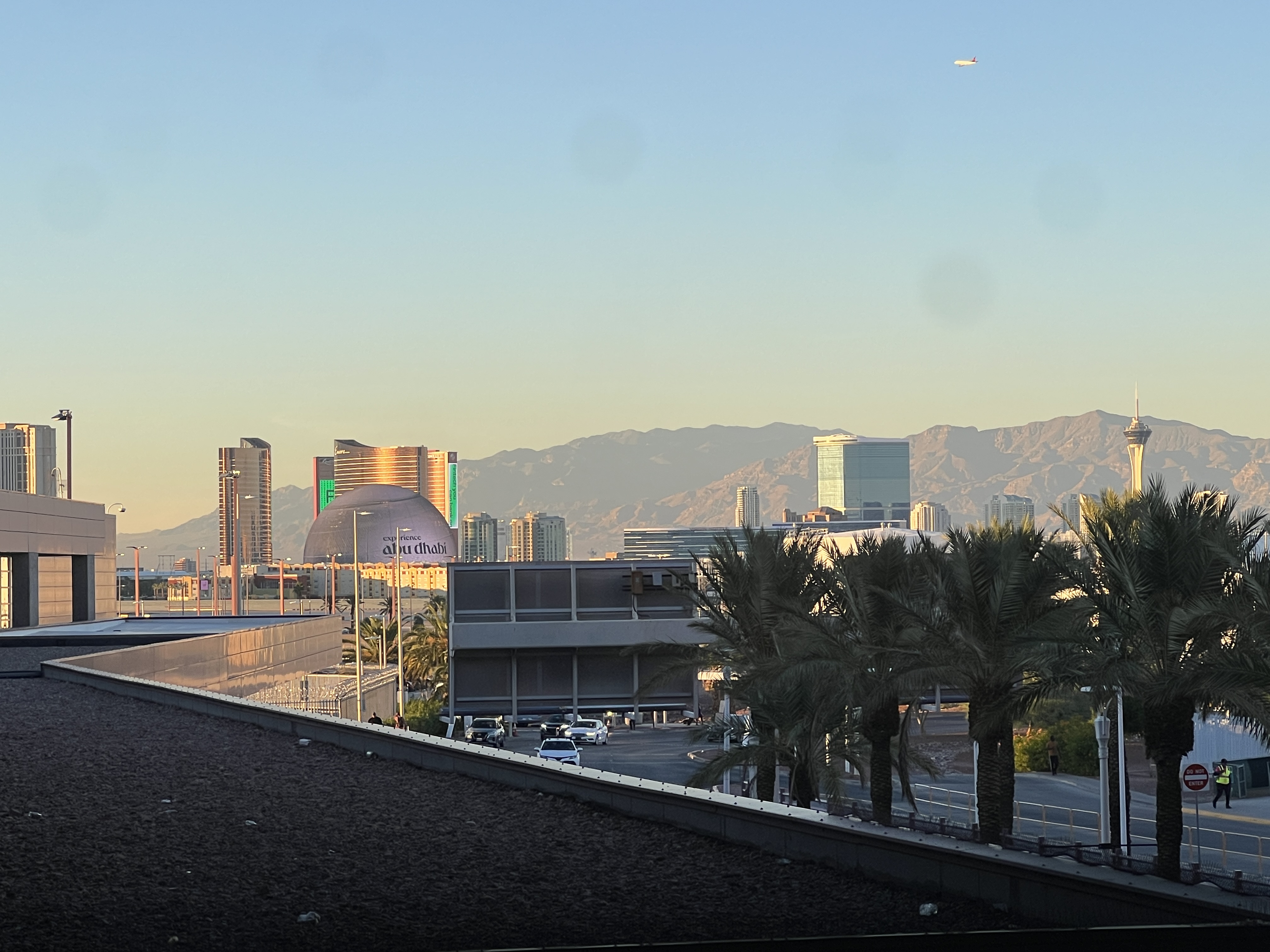 Las Vegas Airport Sunset