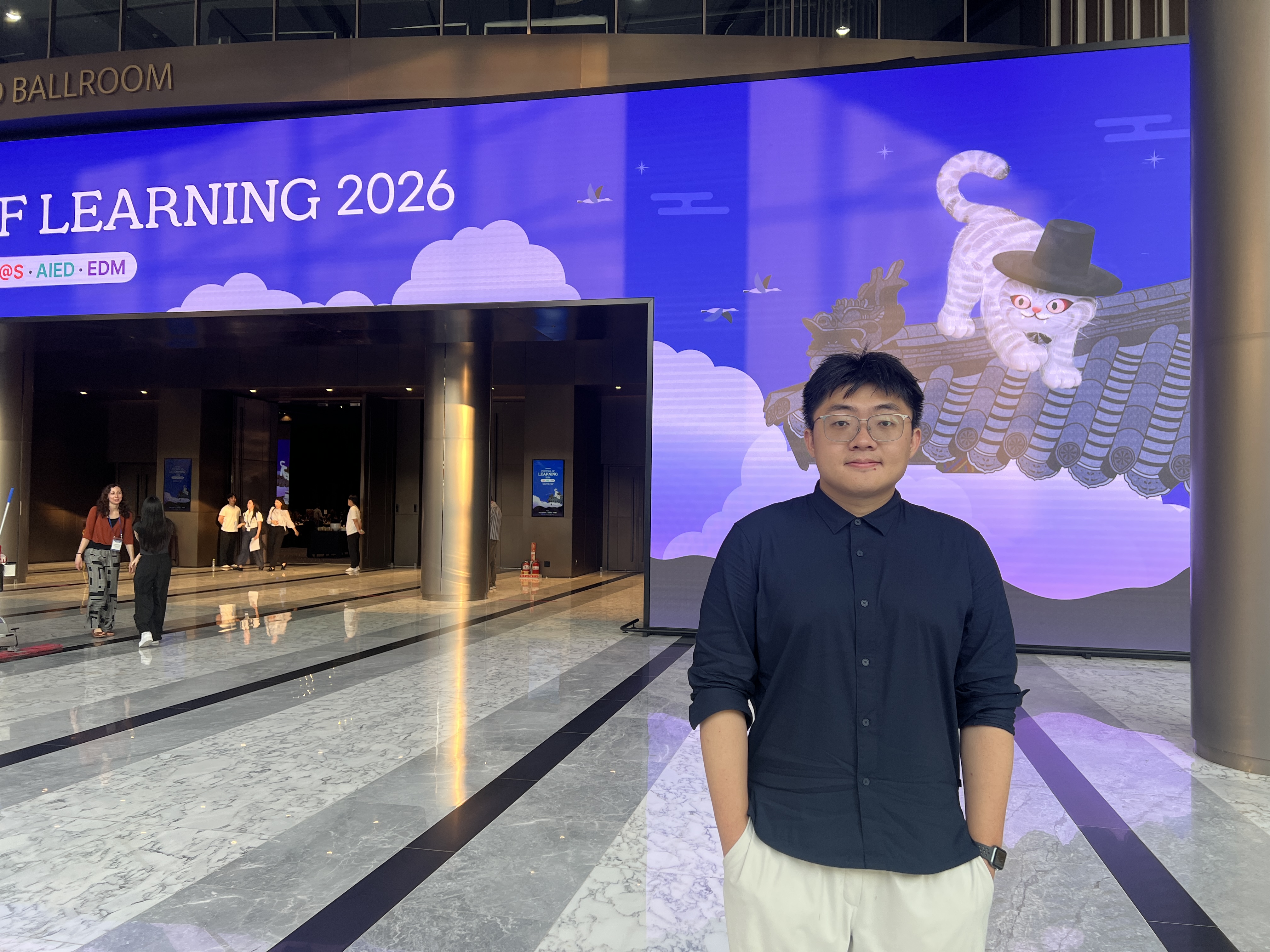 Chip Li at the Festival of Learning 2026 venue in Seoul