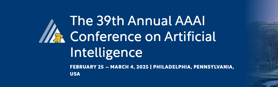 AAAI 2025 Conference Logo